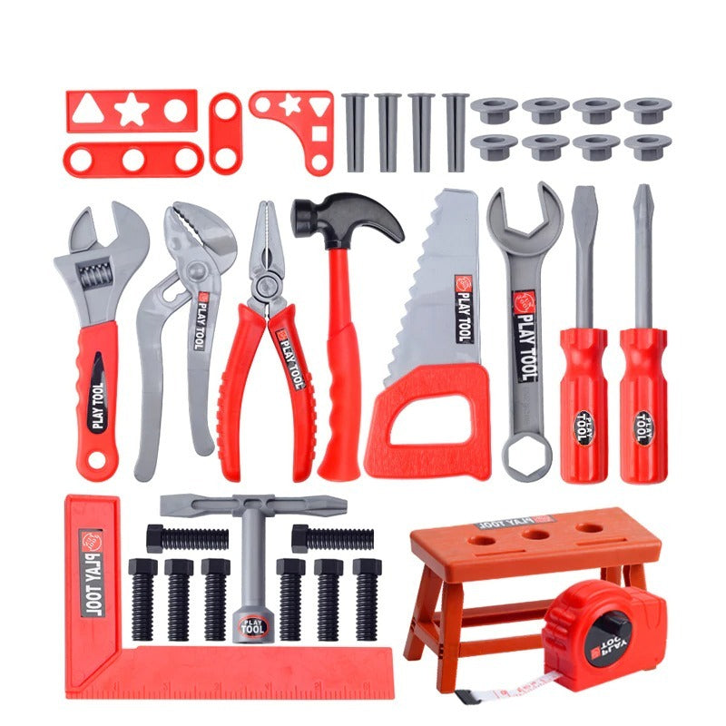 40 Pcs Kids Tool Kit Kids Drill Set