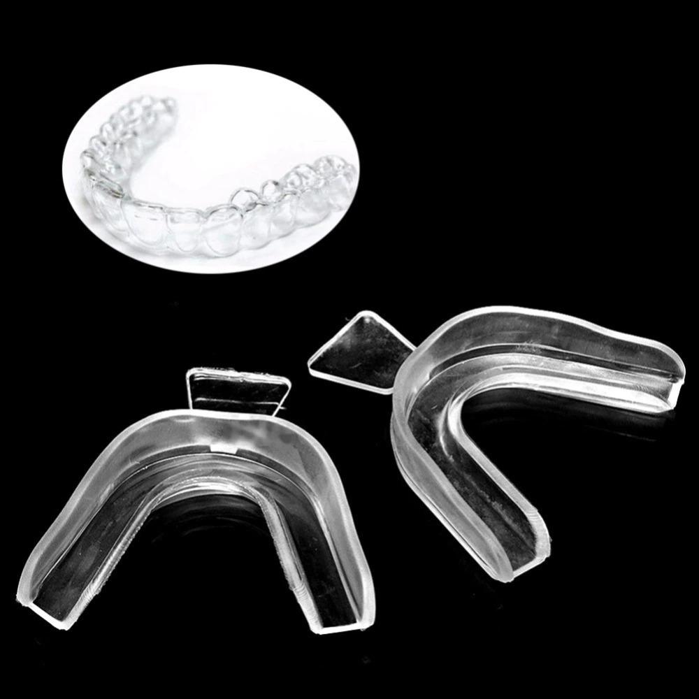 New 4 PCs Silicone Mouth Guard for Sleeping
