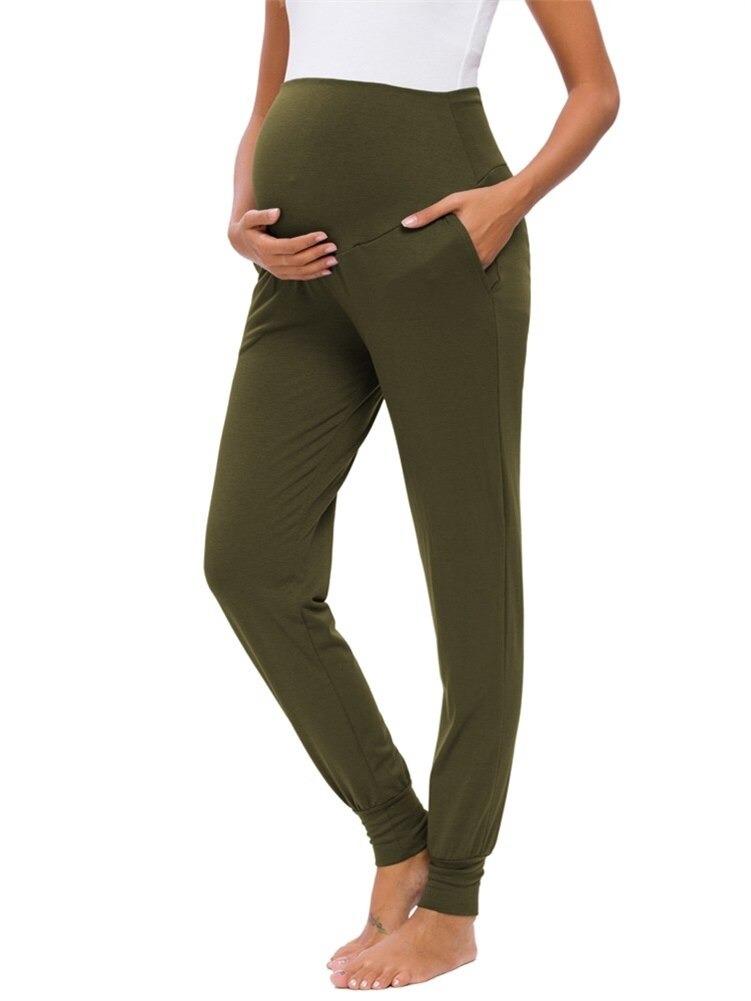 Lightweight Maternity Joggers with Pockets