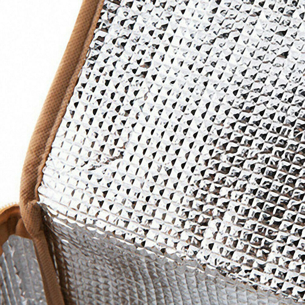 Rattan Picnic Basket with Cooler Thermal Insulated Picnic Set Bag
