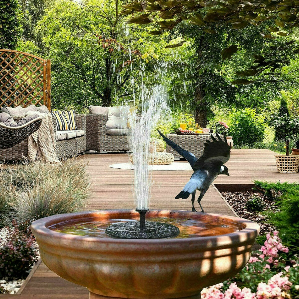 Gloating Solar Fountain Pump Water