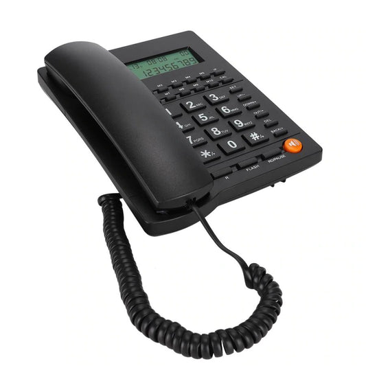 Home Telephone Landline Phone With Caller ID Number Storage
