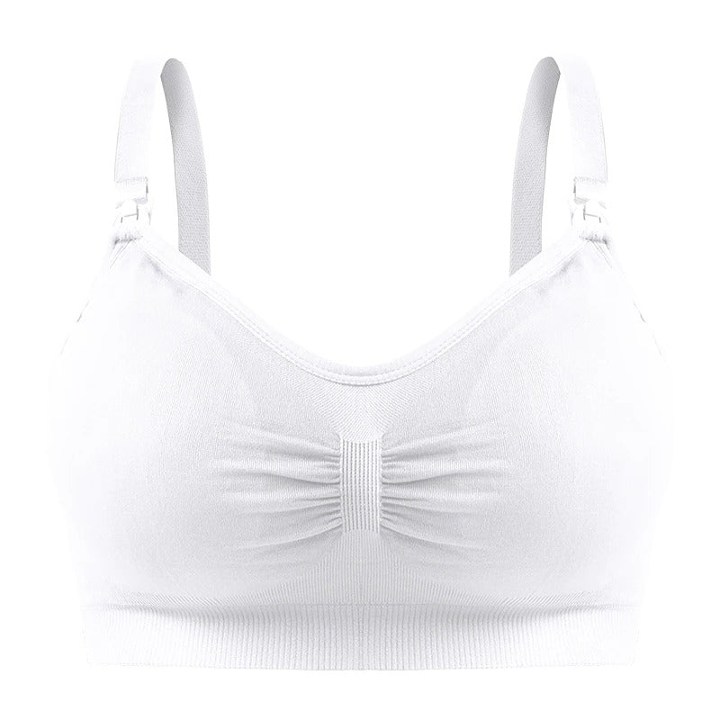 Prevent Sagging Breastfeeding Bra Breathable Underwire Nursing Bras Without Bones Nursing Sleep Bra