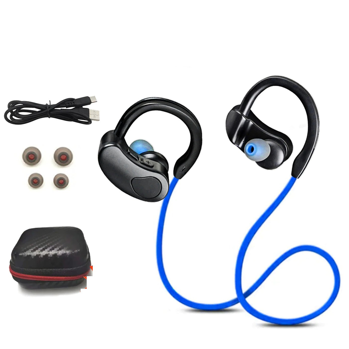 Sports Wireless Headphones for Gym Running Headphones HiFI Bass Wireless Gym Headphones
