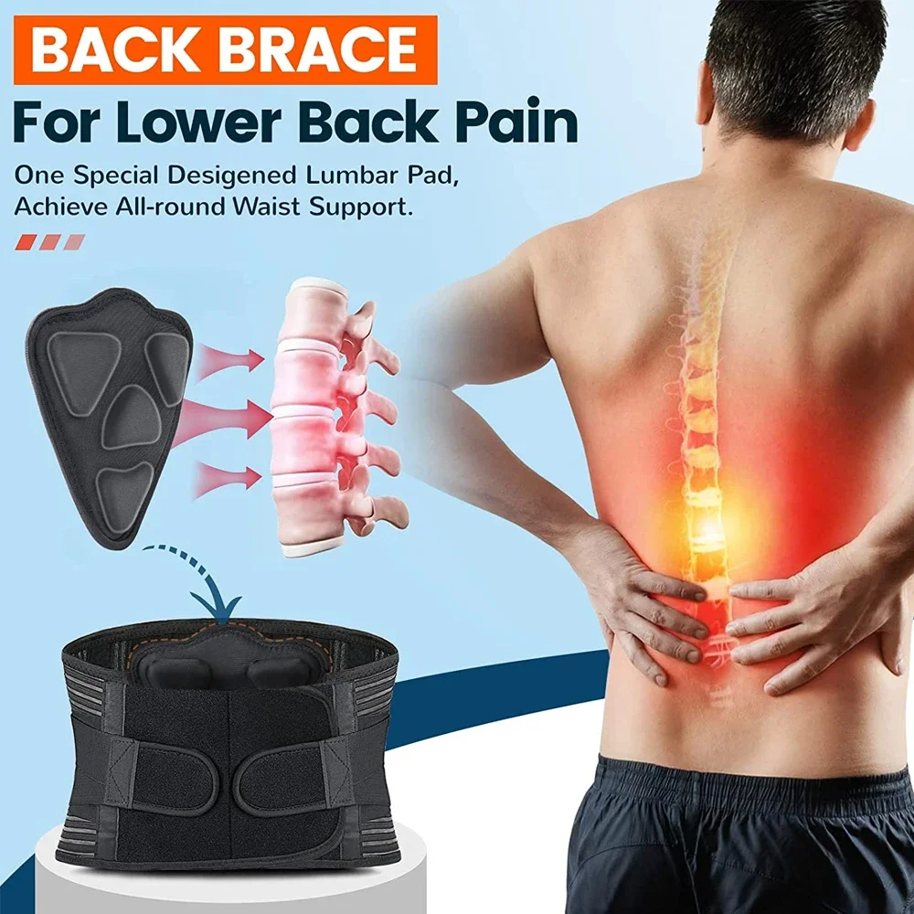 Back Support Belt Scolosis Bracing for Lower Back Pain