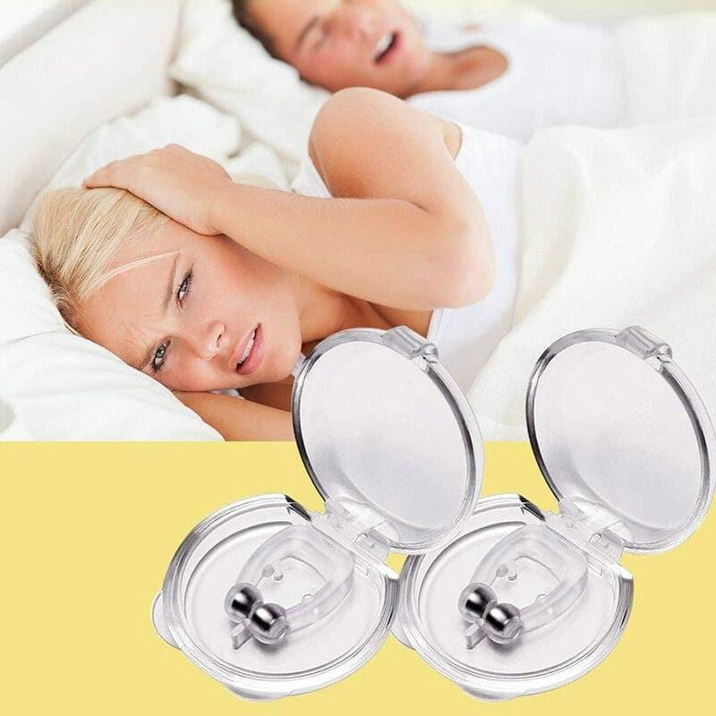 1PC Silicone Nose Clip Magnetic Anti Snore Stop Snoring Solution Nasal Dilator