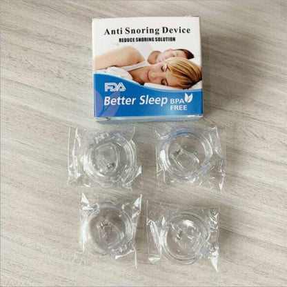 1PC Silicone Nose Clip Magnetic Anti Snore Stop Snoring Solution Nasal Dilator