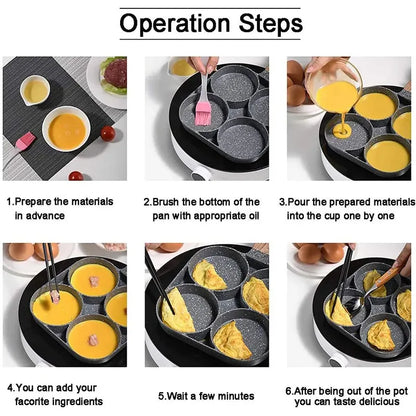 Pancake Griddle Pan Non Stick Omellete Pancale Makers Cookware