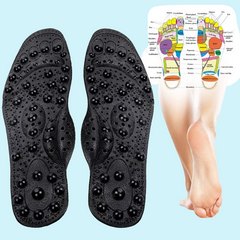 Acupressure Foot Shoe Reflexology Insoles for Pain Relief