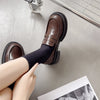 Image of Wide Width Feet Loafer Casual Leather Style