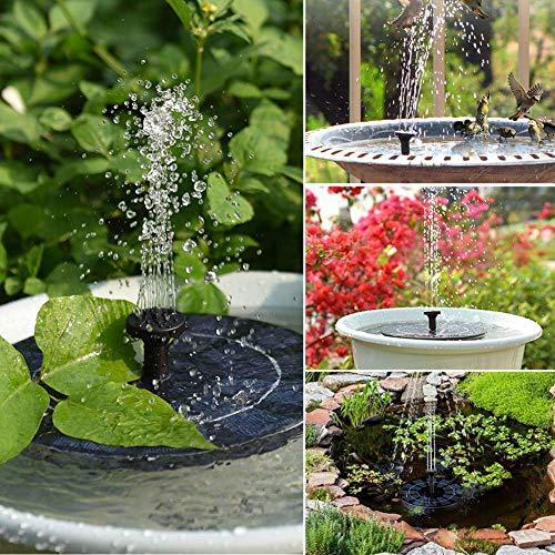 Solar Powered Water Features Fountain Pump