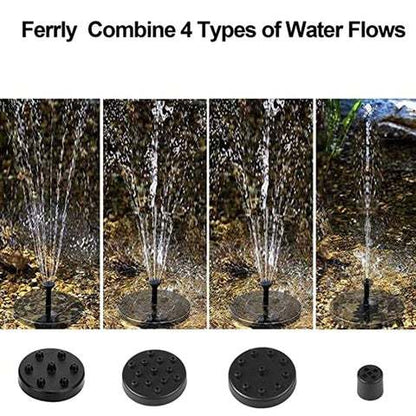 Solar Powered Water Features Fountain Pump