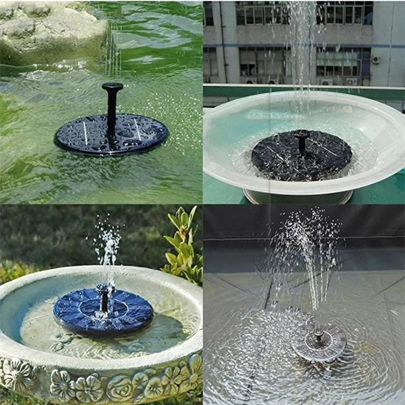 Solar Powered Water Features Fountain Pump