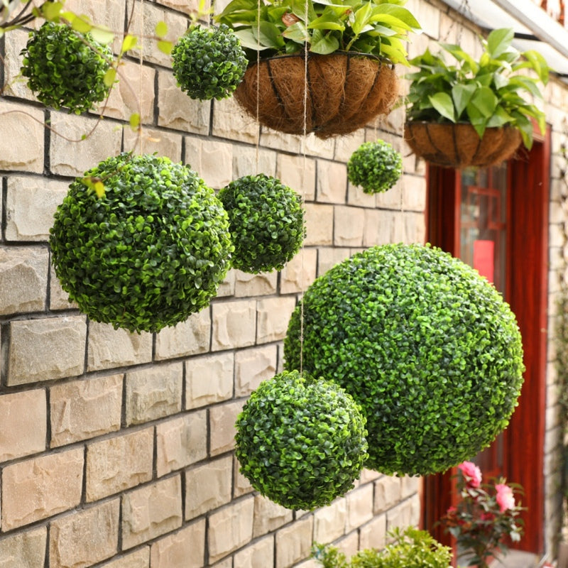 Artificial Outdoor Topiary Balls Faux Plants