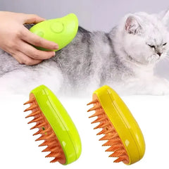 Steamy Cat Spiral Brush Comb for Pets Ideal for Hair Removal