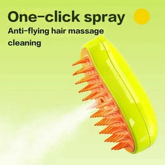 Steamy Cat Spiral Brush Comb for Pets Ideal for Hair Removal