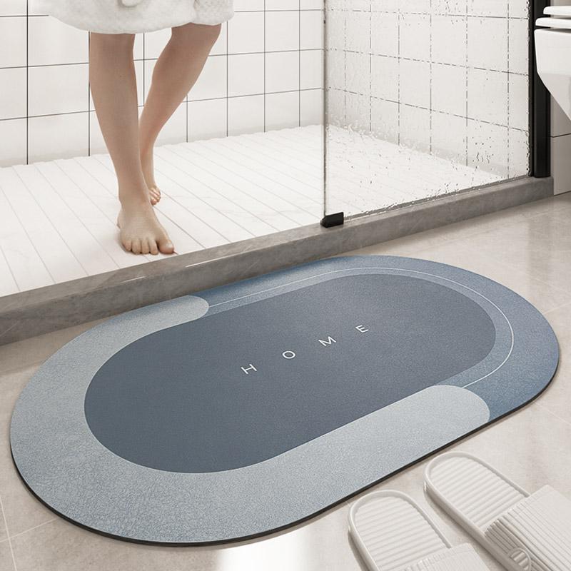 Super Absorbent Bathroom Floor Mat Soft Quick Drying