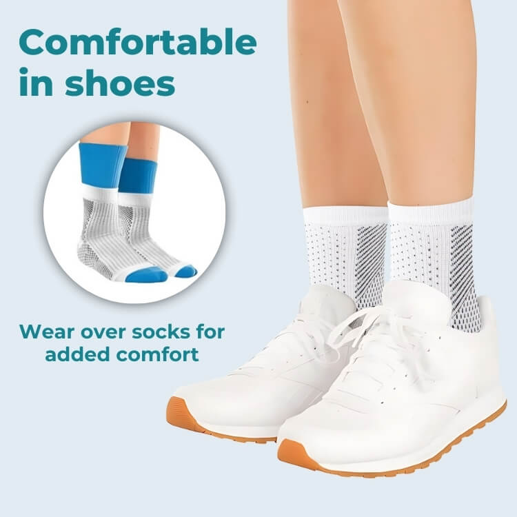 Compression Socks for Neuropathy – Relief for Nerve Pain, Plantar Fasciitis & Ankle Support