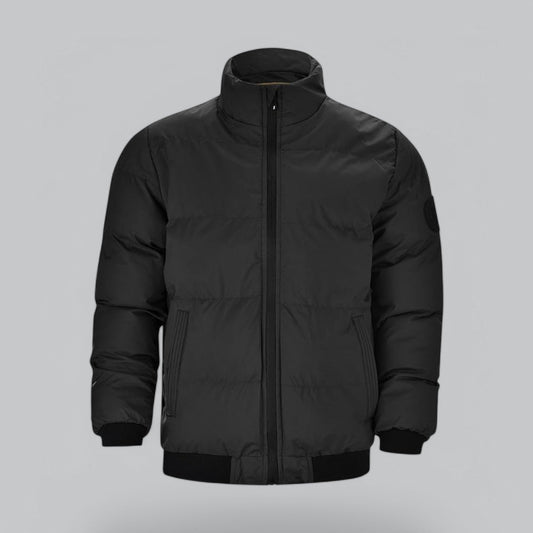 Lightweight Puffer Jacket for Men | Mock Bomber Style, Insulated, Water-Resistant & Comfortable Fit