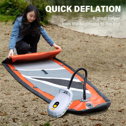 Electric Paddle Board Pump –  7500mAh Rechargeable Power