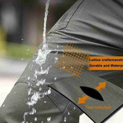 Waterproof Military-Grade Trousers for Men – Durable, Lightweight Over Trousers for Outdoor Activities & Hiking