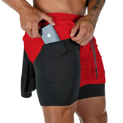 Men’s Breathable Moisture-Wicking Running Shorts | Flexible with Pockets for Gym & Trail Running