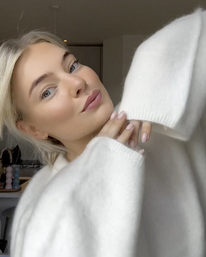 Mohair Luxe™ | Women's Mohair Mixed Jumper | Soft Knit, Round Neck Design & Cozy Fit