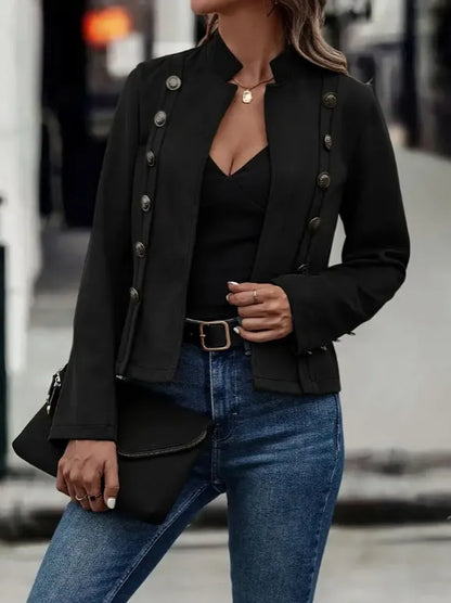 Women's Vintage Jacket | Retro Style, Lightweight Fabric, Casual Fit for Everyday Wear