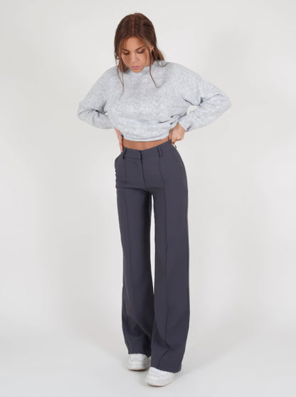 Chicki™ | Women's Wide-Leg Trousers | Lightweight Fabric, High-Waisted Design & Relaxed Fit