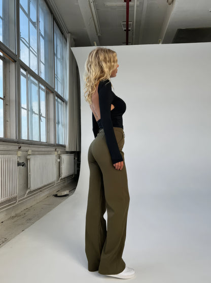 Chicki™ | Women's Wide-Leg Trousers | Lightweight Fabric, High-Waisted Design & Relaxed Fit