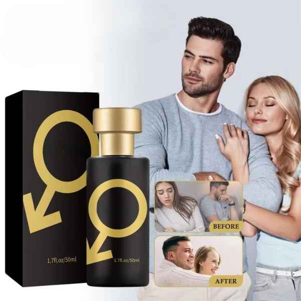 Golden Lure Pheromone Perfume for Men - Cologne for Enhance Attraction & Charisma