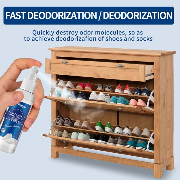 Shoes Deodorization Spray Antibacterial Antiperspirant