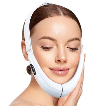 Face Lifting Device – Vibrating Facial Massager for Double Chin & Turkey Neck