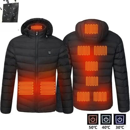 Electric Heated Jacket – Adjustable Heat, Lightweight Design, Ideal for Winter Adventures