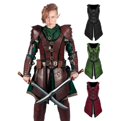 Viking Woman Fancy Dress – Retro Gothic Medieval Costume for Women, Perfect for Cosplay and Halloween