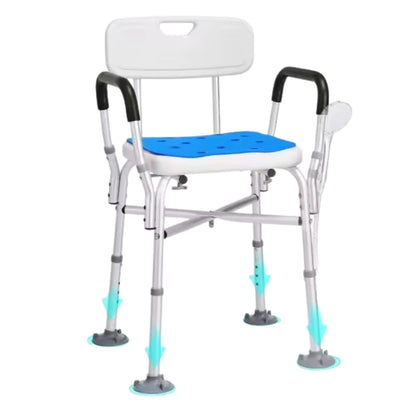 Adjustable Shower Chair for Elderly – Durable and Comfortable Shower Stool for Disabled