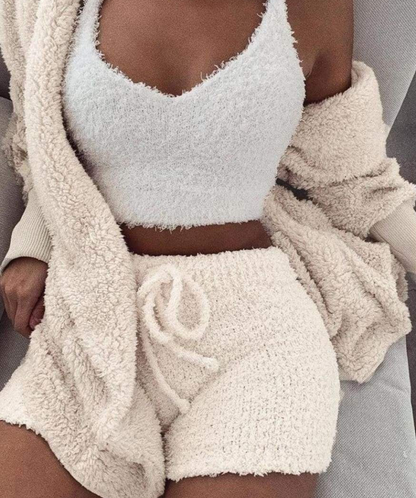 Cozy Luxe™ | Women's Cozy Plush Knit Set | Soft Fabric, Relaxed Fit & Stylish Design