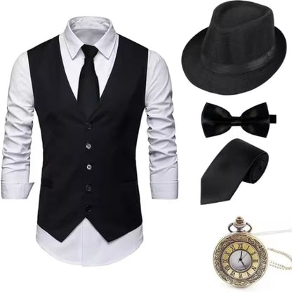 1920s Men's Style Gatsby Outfit - Authentic 1920s Roaring Twenties Style costume for Haloween