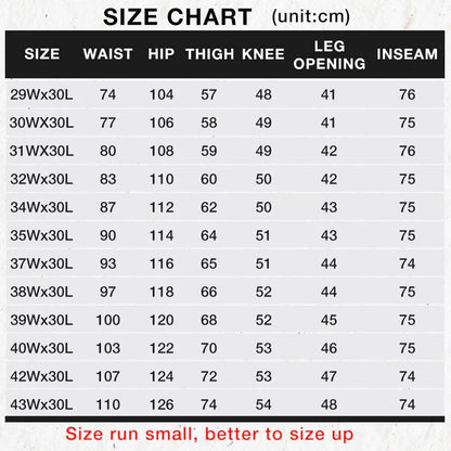 Men's High Waist Straight Cut Jeans | Durable Denim, Classic Fit, Comfortable & Stylish Everyday Wear
