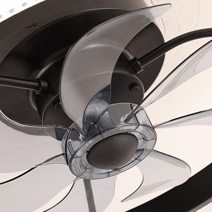 LED Ceiling Fan with Light - Modern Dimmable Fixture for Home, Living Room & Bedroom Use