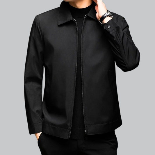 Men's Business-Fit Buttoned Jacket | Tailored Design, Lightweight Fabric, Professional Look