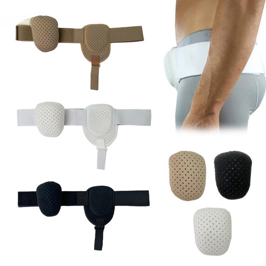 Lower Hernia Support Belt for Men – Comfortable & Adjustable Hernia Truss for Pain Relief & Recovery