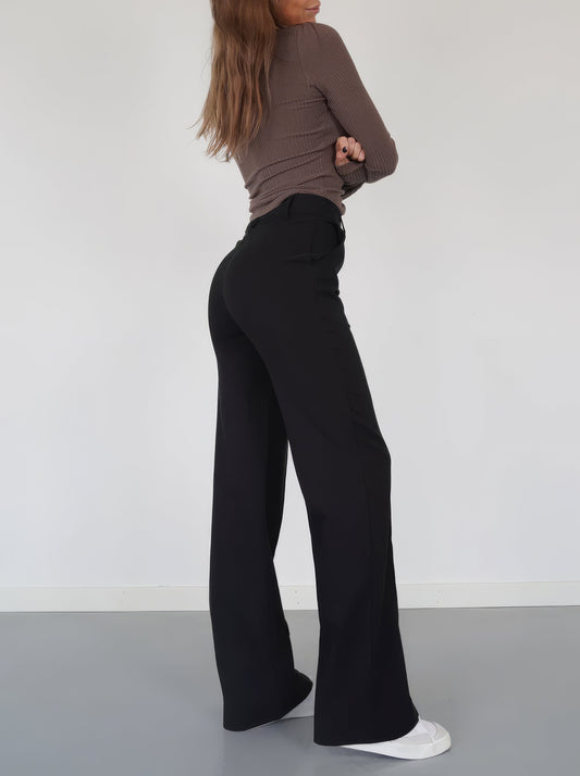 Chicki™ | Women's Wide-Leg Trousers | Lightweight Fabric, High-Waisted Design & Relaxed Fit