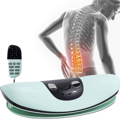 Electric Back Pain Massager – Heat & Vibration Relief for Sciatic Pain and Lower Back