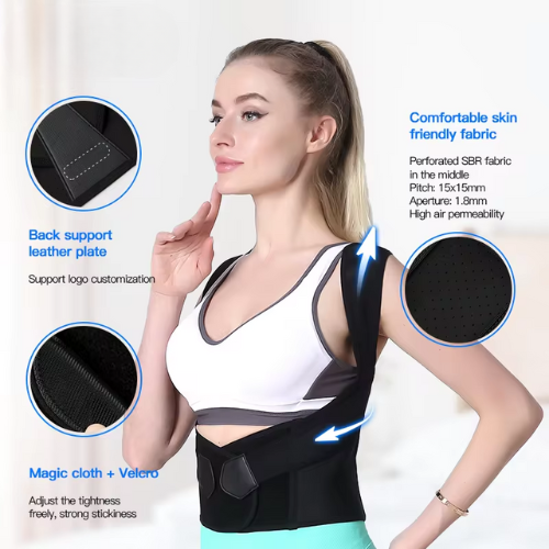 Revitalize Posture Corrector – Adjustable Back Support for Improved Posture and Comfort