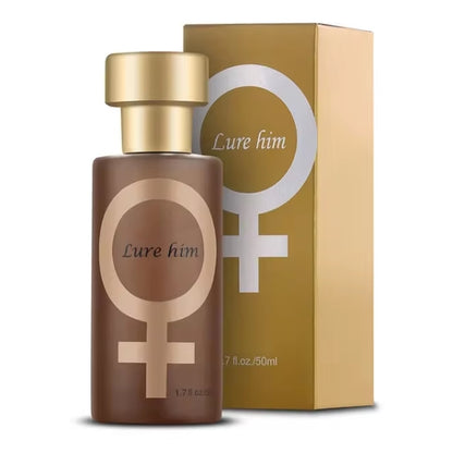 Golden Lure Pheromone Perfume for Men - Cologne for Enhance Attraction & Charisma