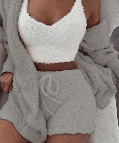 Cozy Luxe™ | Women's Cozy Plush Knit Set | Soft Fabric, Relaxed Fit & Stylish Design