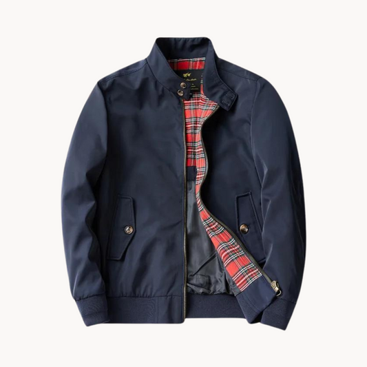 Braymore | Mens Harrington Jacket – Lightweight Lined Spring Coat for Classic British Style