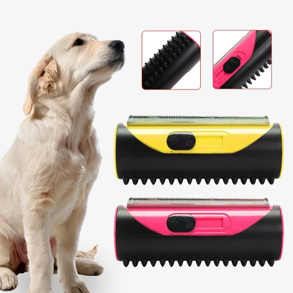 Deshedding Dog Brush – Effective Grooming Tool for Dogs, Reduces Shedding & Removes Undercoat Hair