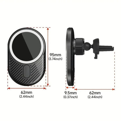 100W Fast Car Wireless Chargers Magnetic Car Air Vent Phone Holder